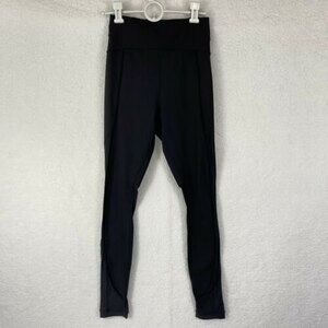 Lululemon Leggings Womens Size 6‎ Black Sculpt It Tight Mesh Side High Waisted
